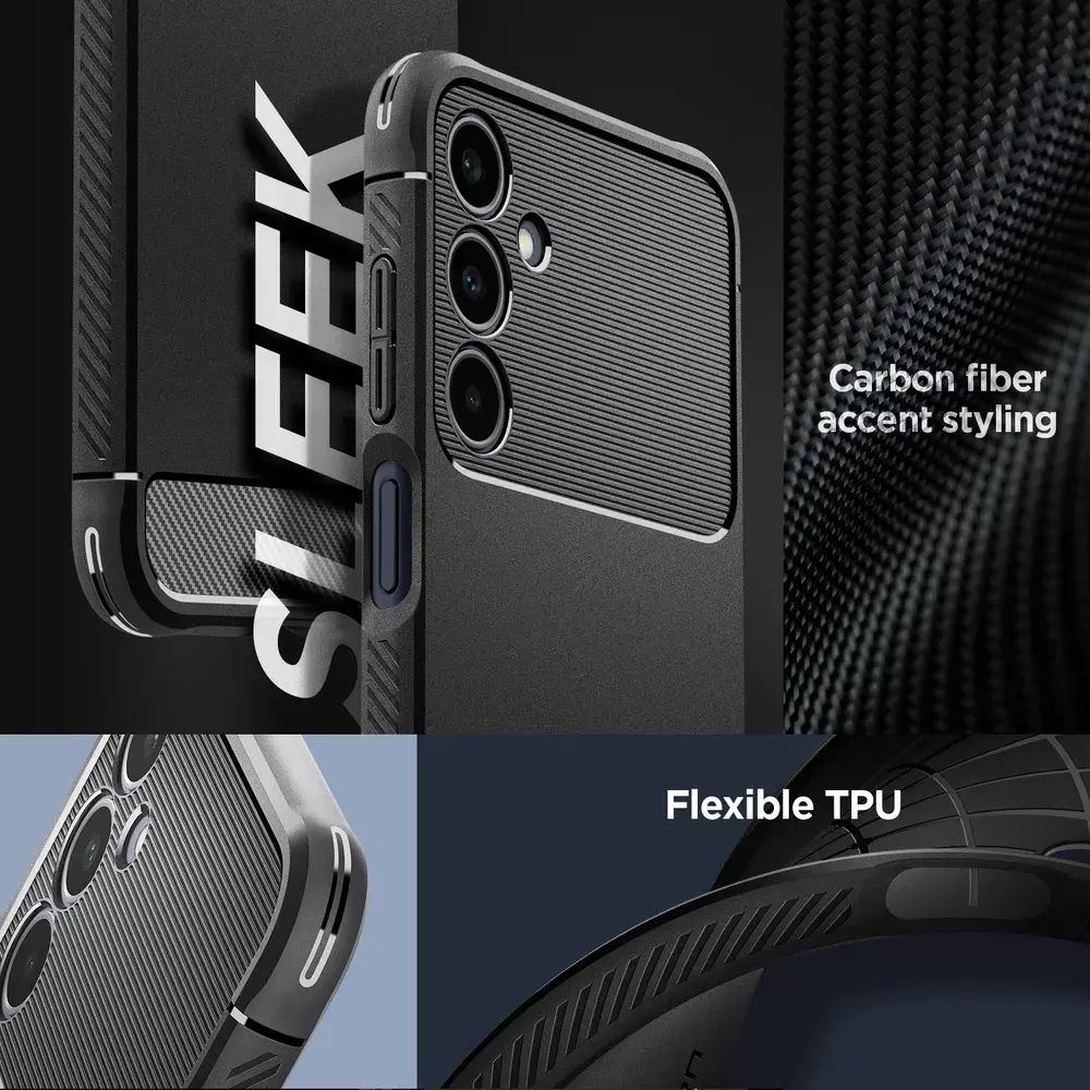 Spigen Galaxy A25 5G Case Rugged Armor Black Photo 10