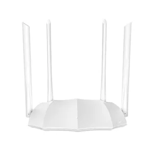 Tenda AC5 V3.0 bezvadu rūteris Ātrais Ethernet Divkāršā frekvenču josla (2.4 GHz / 5 GHz) Balts