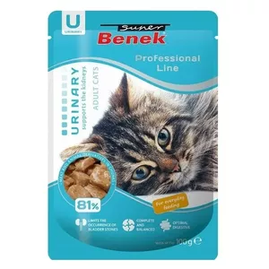 SUPER BENEK Urinary - mitrā kaķu barība - 100g