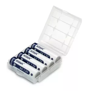 Akumulatori AA R6 14500 2200/2000mAh 1.5V XTAR Li-ion iep. kaste 4gb.