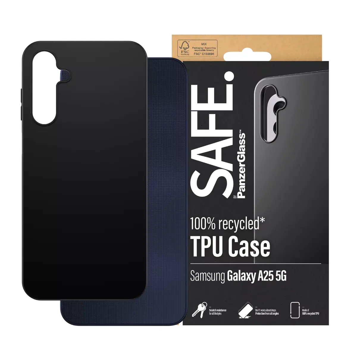 TPU vāciņš PanzerGlass SAFE. by ® Samsung Galaxy A25 5G Photo 2