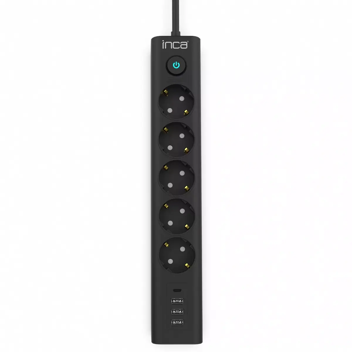 INCA IPW-44TU surge protector — 5 outlets Photo 2