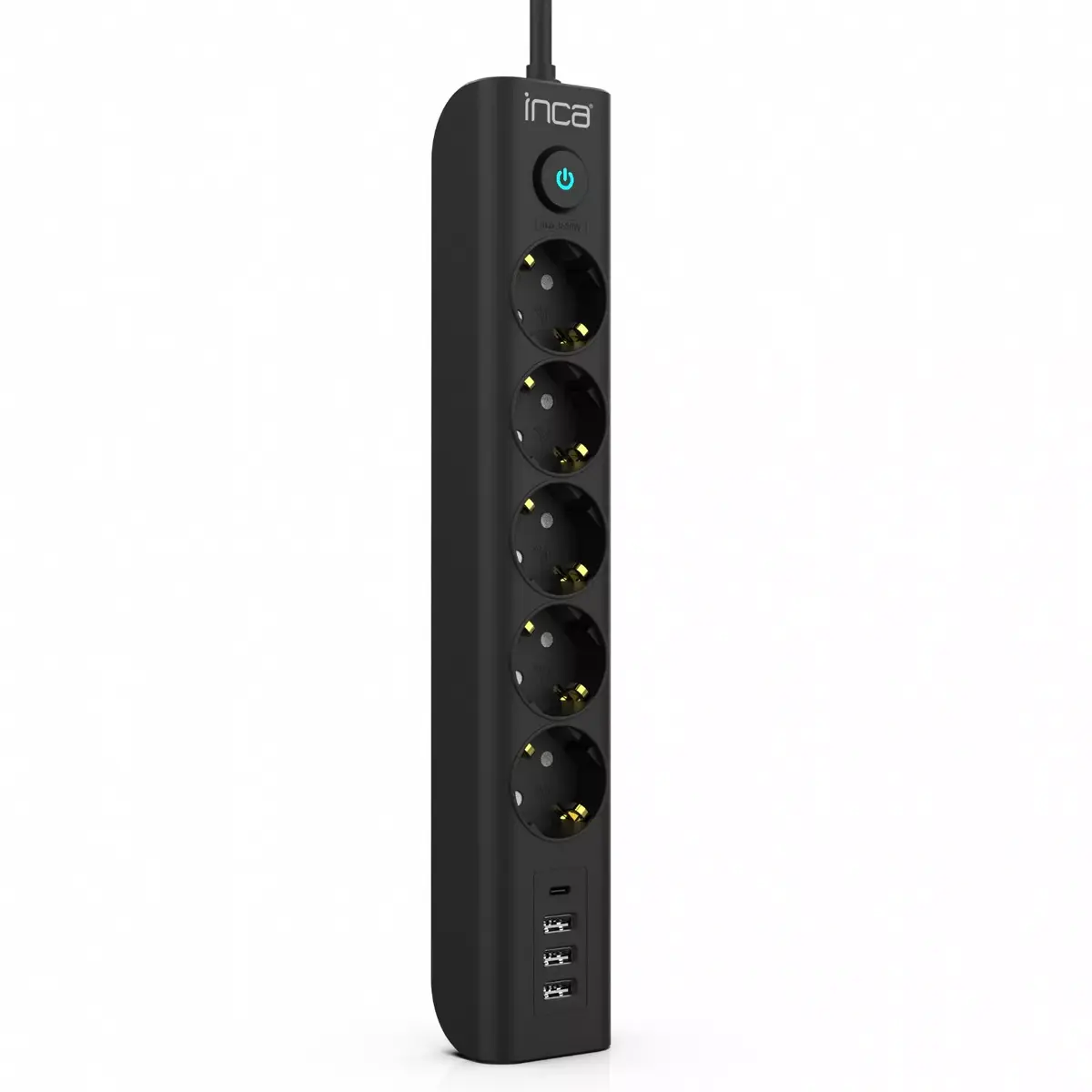 INCA IPW-44TU surge protector — 5 outlets Photo 4