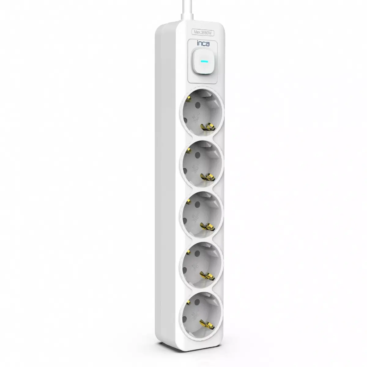 INCA IPW-44GB aizsargierīce — 5 kontaktligzdas Photo 6