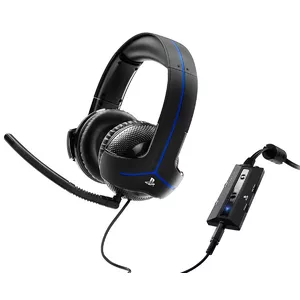 Austiņas Thrustmaster Y-300P vadu spēļu melnas