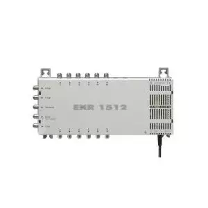 Terestriālais un SAT sadales pastiprinātājs Kathrein EXR 1512 Grey, 47–862 MHz, 1x terr., 4x Sat-ZF, 12x Sub., F-connector