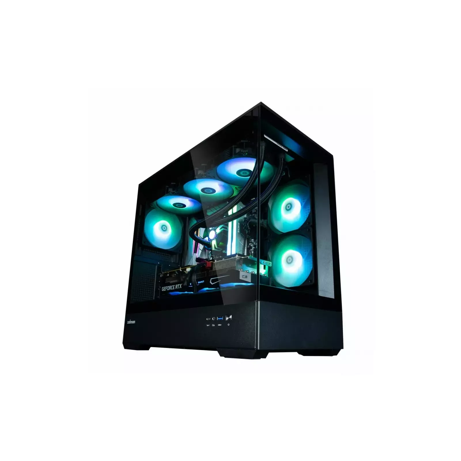 Zalman P30 Black P30 BLACK | AiO.lv