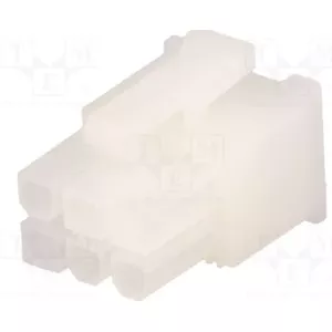 Kontaktligzda vads-vads/PCB sieviešu N42W 4.2 mm pin, 6 kontaktu, 600 V