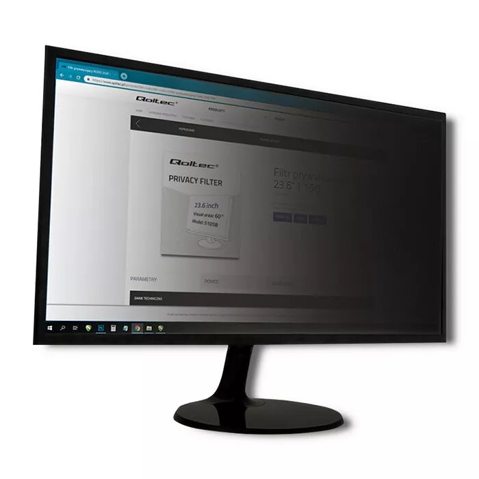 Displeja privātuma filtrs Qoltec 51064 68