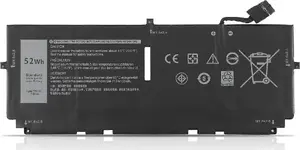 Laptop battery Dell 52Wh 4-cell lithium-ion model 722KK for compatible Dell laptops