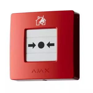 Manual Call Point Ajax 60815 Red — fire alarm break glass call point, surface mount