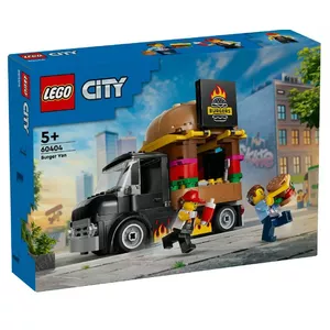 LEGO building set LEGO CITY 60404 Burger Truck — 194 pcs, 2 minifigures, for ages 5+