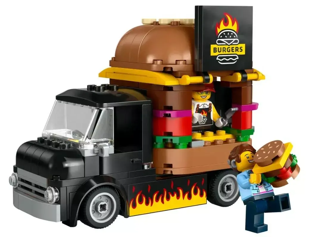 LEGO CITY 60404 Burger Truck — 194 detaļas Photo 9