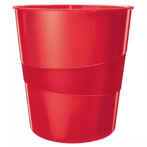 Leitz WOW Round Polystyrene Red 290mm x 290mm x 324mm