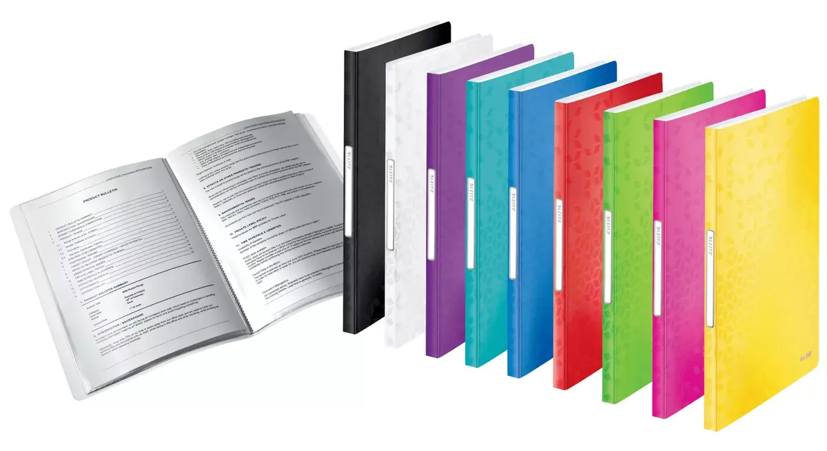 Presentation Display Book Leitz WOW 40 Pockets A4 Photo 3