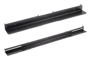VALUE 19-inch adjustable slide rails for server rack 610-935mm depth variable black 2 pieces