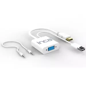 USB graphics adapter INCA IVTH-01, white