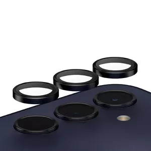 Защитное стекло для камеры PanzerGlass Hoops Samsung Galaxy A25 5G Черное Устойчивое к царапинам и ударам