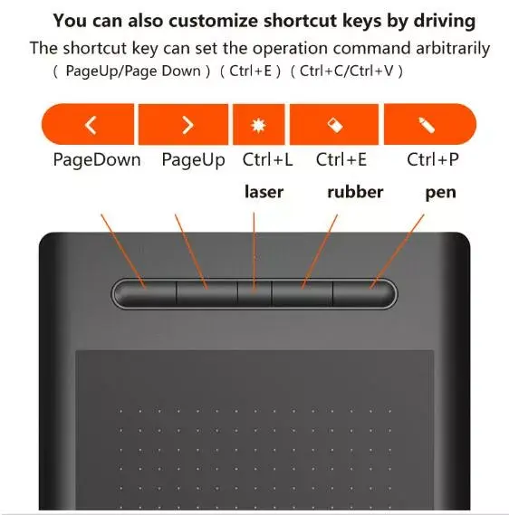 Графический планшет VSON LetSketch WP9625 Photo 3
