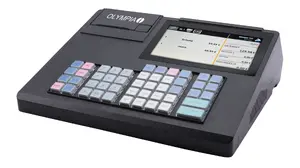 Cash register Olympia K200 — direct thermal printer, 10000 PLUs, 7" LED display