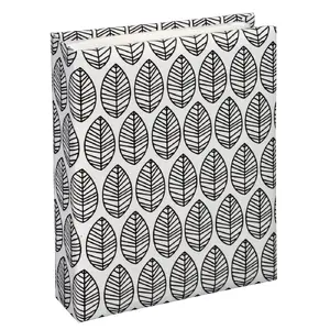 Photo Album Hama La Fleur Black White 40 sheets 10 x 15