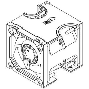 Cooling fan module kit Lenovo Performance Fan Option Kit for ThinkSystem V3 2U (MPN 4F17A82884)