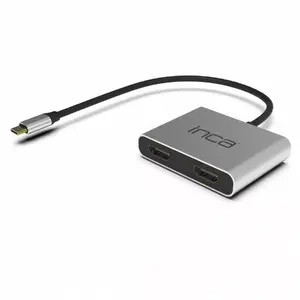 INCA interface hub ITPC-4T — USB 3.2 Gen 1 Type-C to HDMI, USB 2.0, USB-C, Aluminium