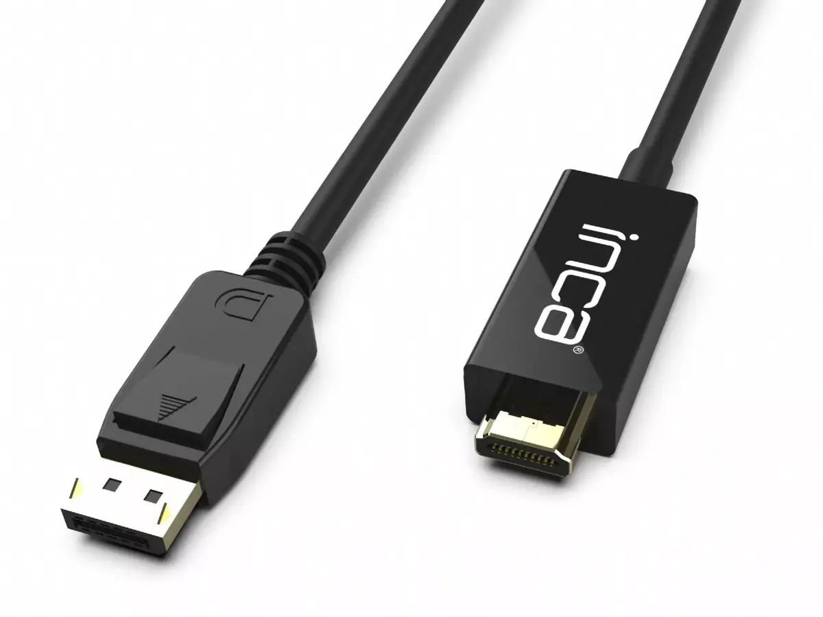 INCA IDPH-18T DisplayPort uz HDMI kabelis 1,8 m Photo 9