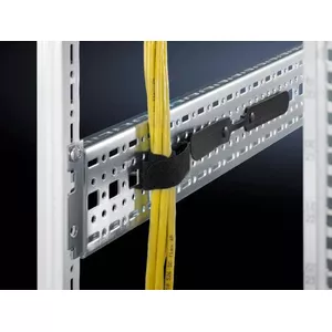 Piestiprinājuma lente Rittal DK 7072.220, melna, platums 20 mm, dziļums 130 mm, iepakojumā 10 gab.