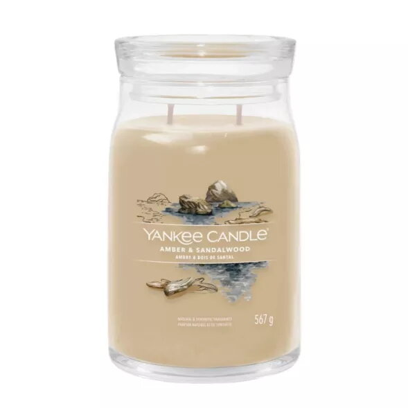 Vaska svece Yankee Candle Amber &