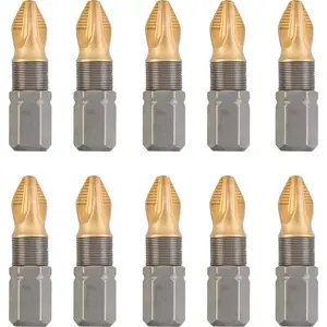 Набор бит для отвертки KWB 124112 10 шт Pozidriv PZ 2 25 мм