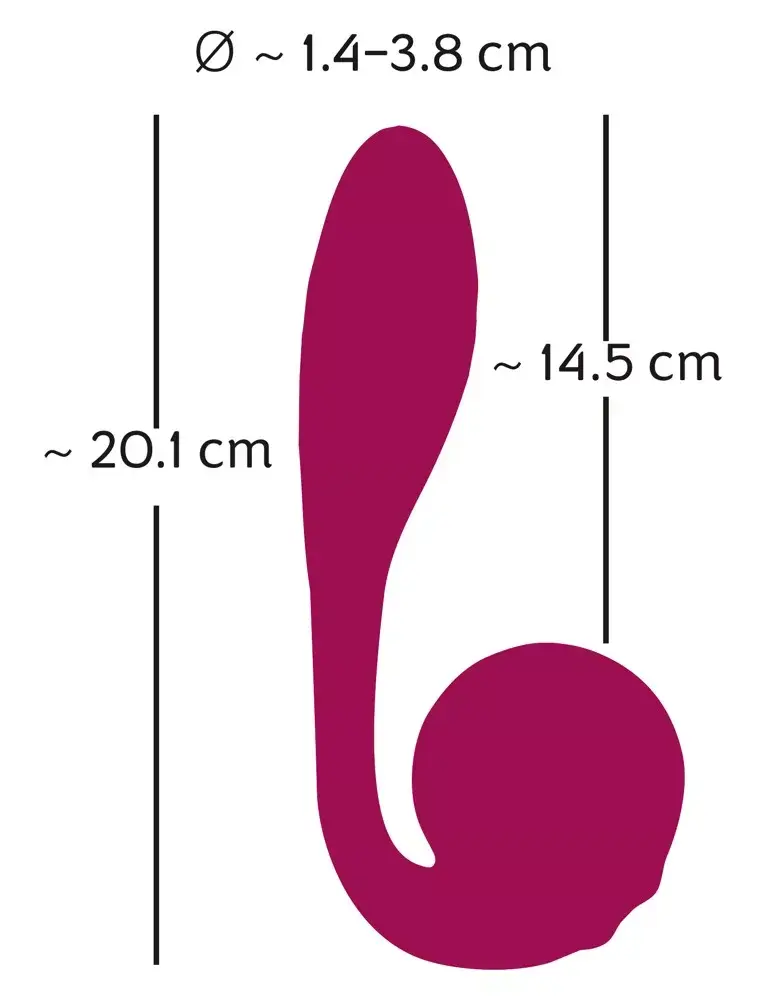 Вибратор you2toys Bendable Spot-on — силикон, USB Photo 12