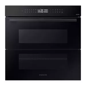 Electric built-in oven Samsung NV7B4345VAK Dual Cook black, Dual Cook function, black finish
