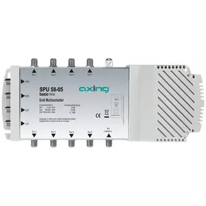 Satelīta multiswitch Axing SPU 58-05 5 ieejas 8 izejas