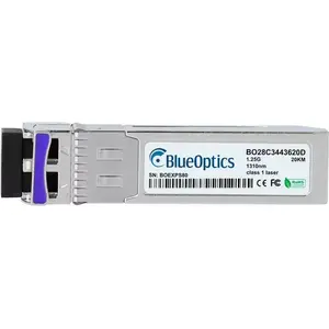 Network transceiver module BlueOptics 1442040G1-BO — fiber optic cSFP, 1250 Mbit/s, silver