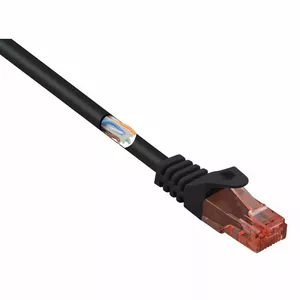 Networking cable Renkforce RF-5043808 RJ-45 Cat6 0.5 m Black