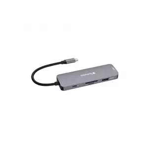 Verbatim CMH-08 USB Type-C Hubs 5000 Mbit/s Sudrabs
