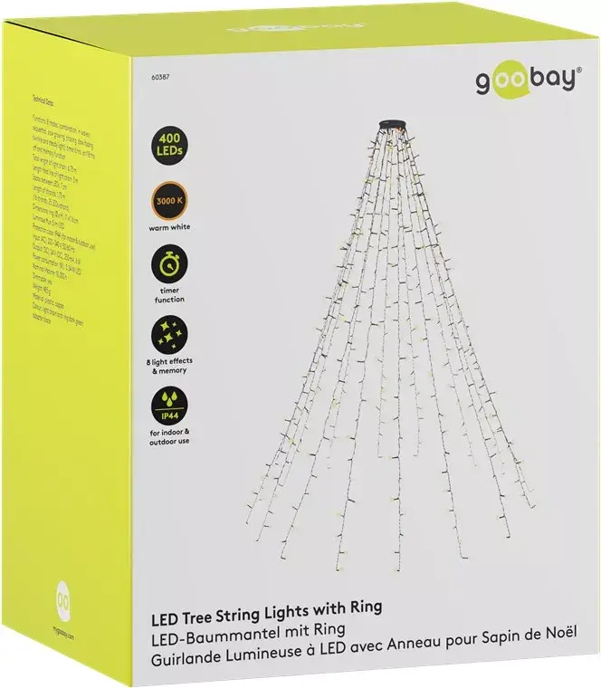 Goobay Fairy Lights 400 LED Tree String Lights Photo 5