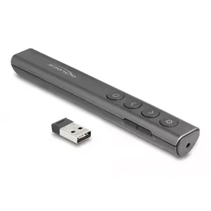 DeLOCK USB Laser Presenter Wireless USB RF Remote Control Red Laser Pointer