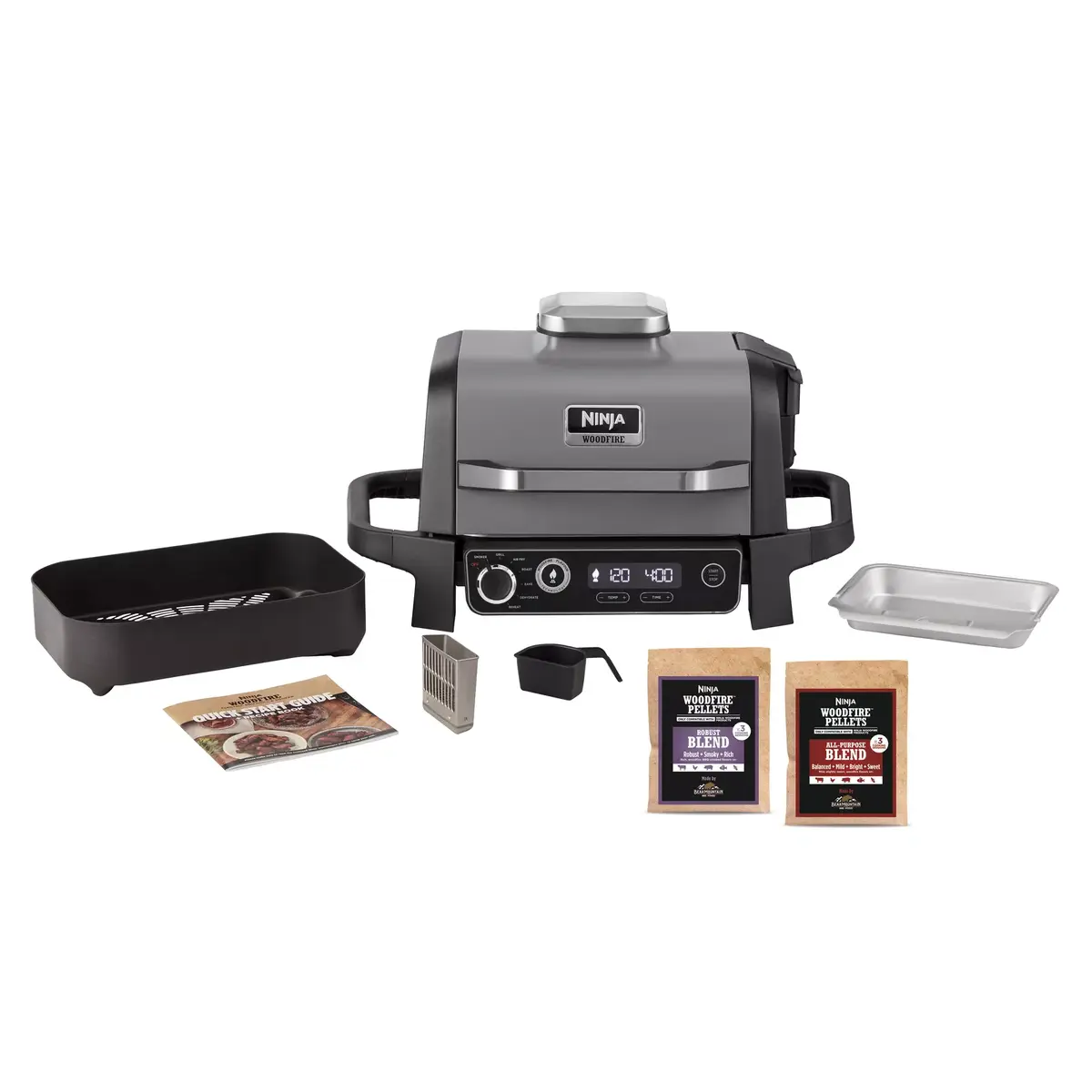 Контактный гриль Ninja Woodfire Outdoor Grill Photo 6
