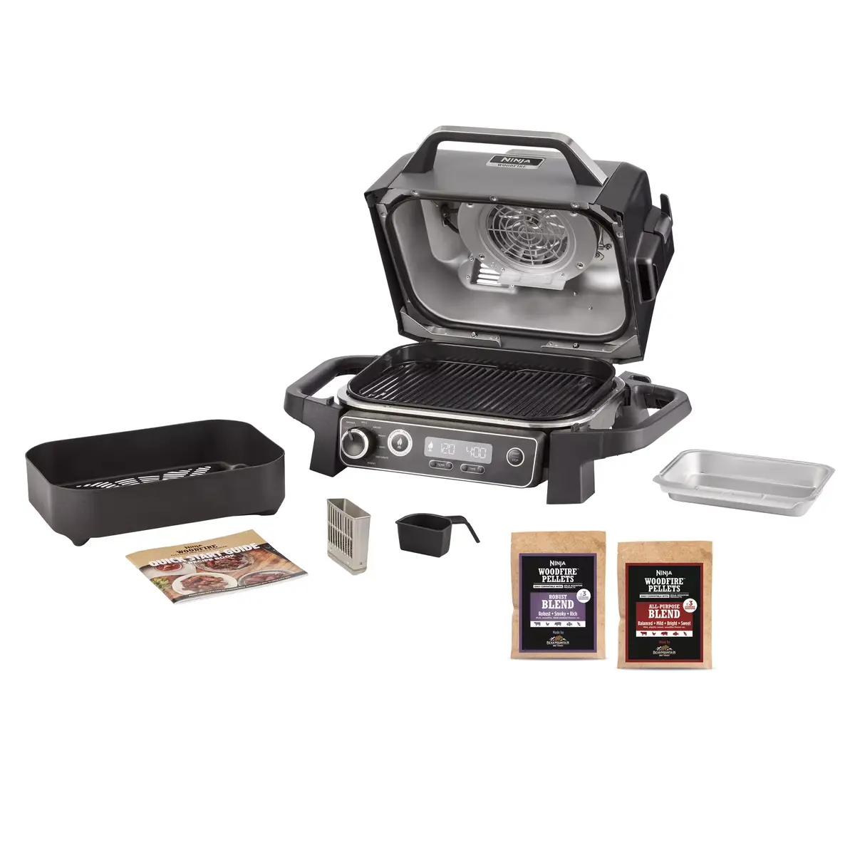Контактный гриль Ninja Woodfire Outdoor Grill Photo 7