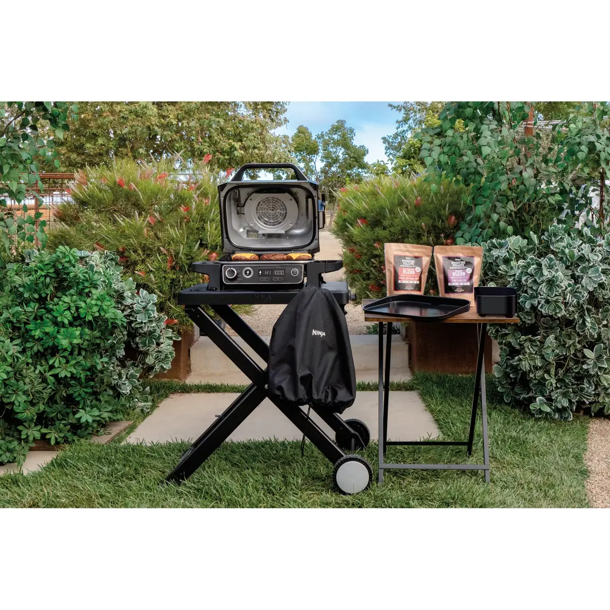 Контактный гриль Ninja Woodfire Outdoor Grill Photo 9