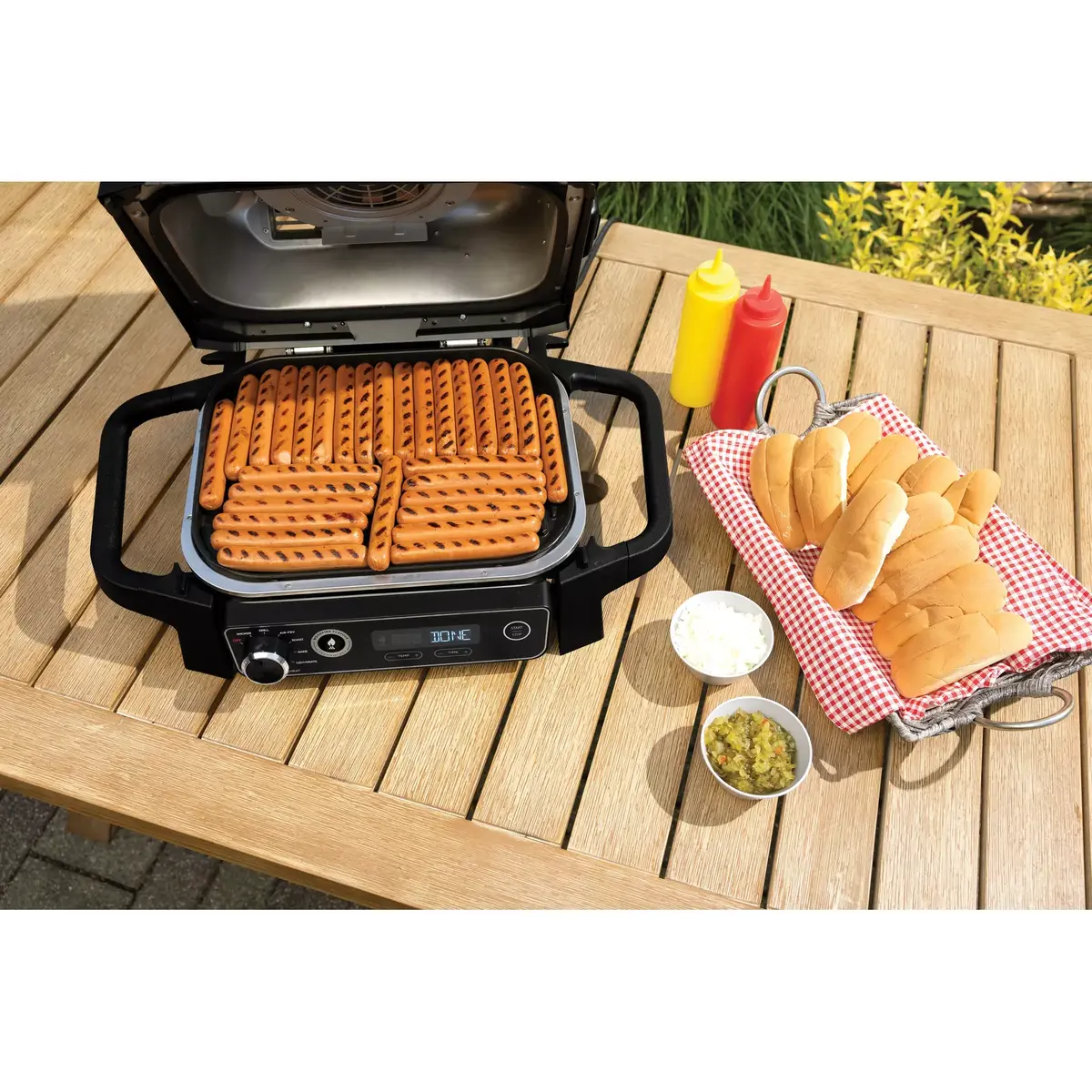 Контактный гриль Ninja Woodfire Outdoor Grill Photo 14