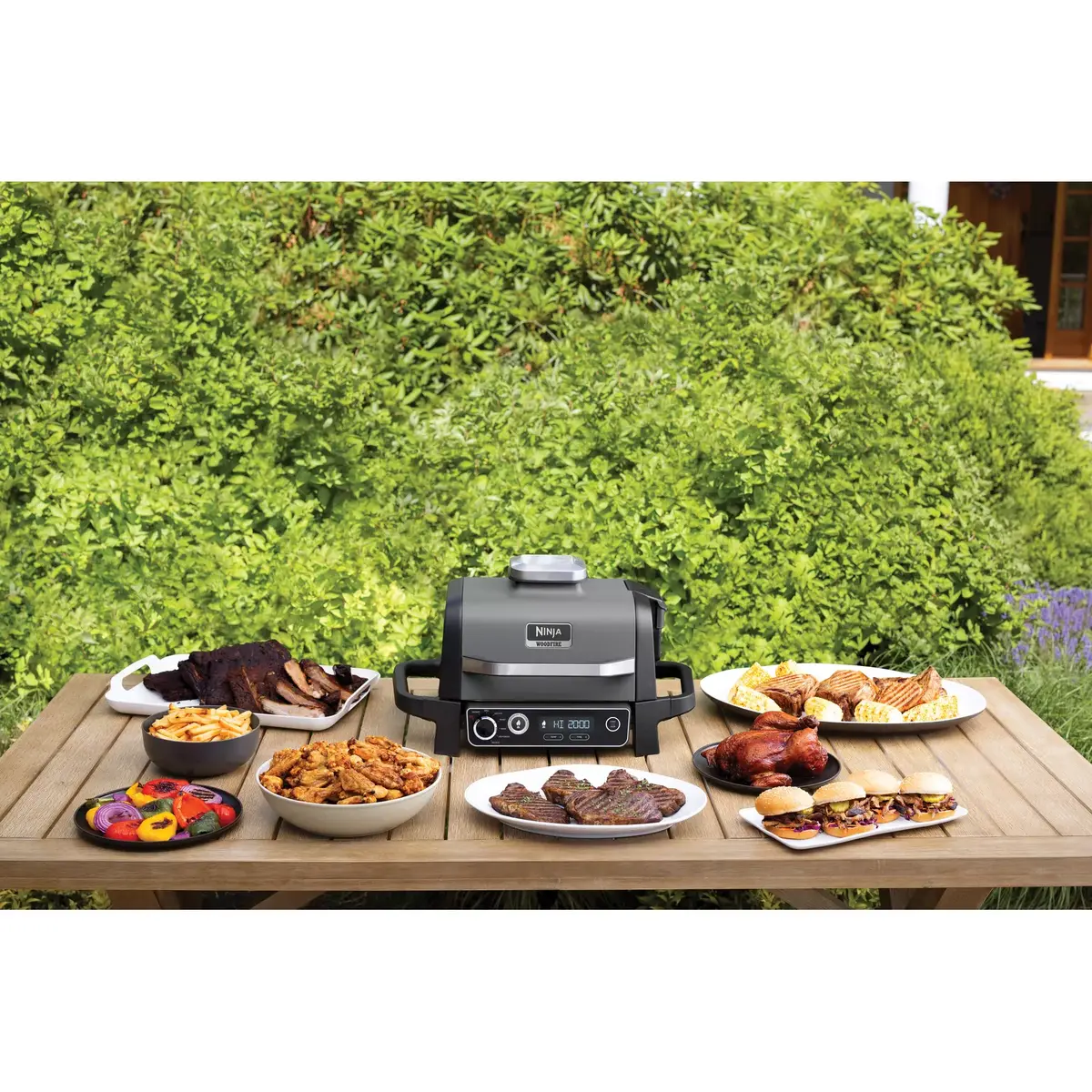 Контактный гриль Ninja Woodfire Outdoor Grill Photo 18