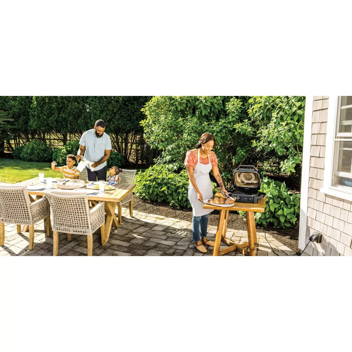 Контактный гриль Ninja Woodfire Outdoor Grill Photo 22