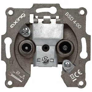 Socket outlet TV Axing BSD 4-00