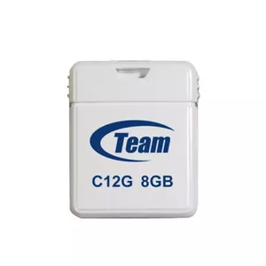 Team Group C12G USB zibatmiņa 8 GB USB Type-A 2.0 Balts