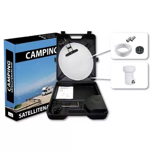Satellite Antenna Megasat 1500080 Black White