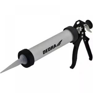 Caulking gun Dedra 1201-11 — manual cartridge applicator for sealant and adhesive cartridges