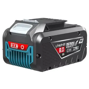 Rechargeable battery Dedra DED6937 8.0 Ah — replacement battery for power tools